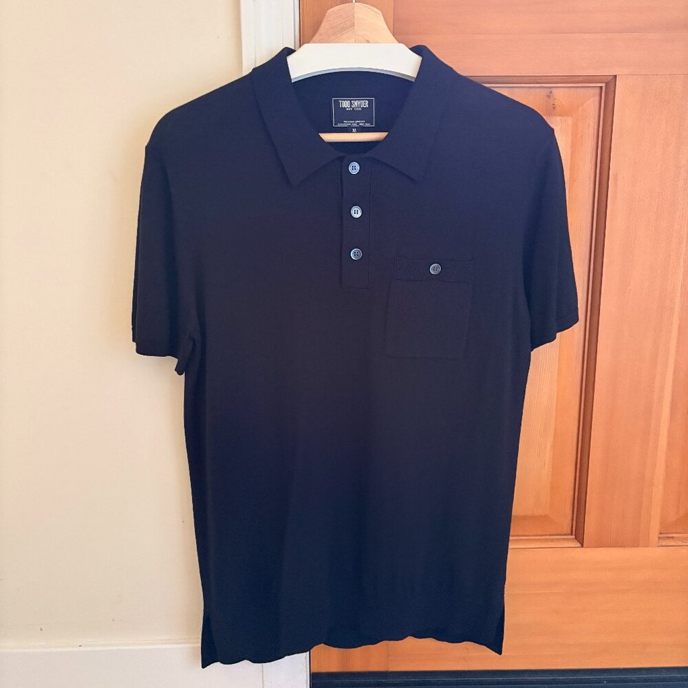 Todd Snyder Knit Polo — Med